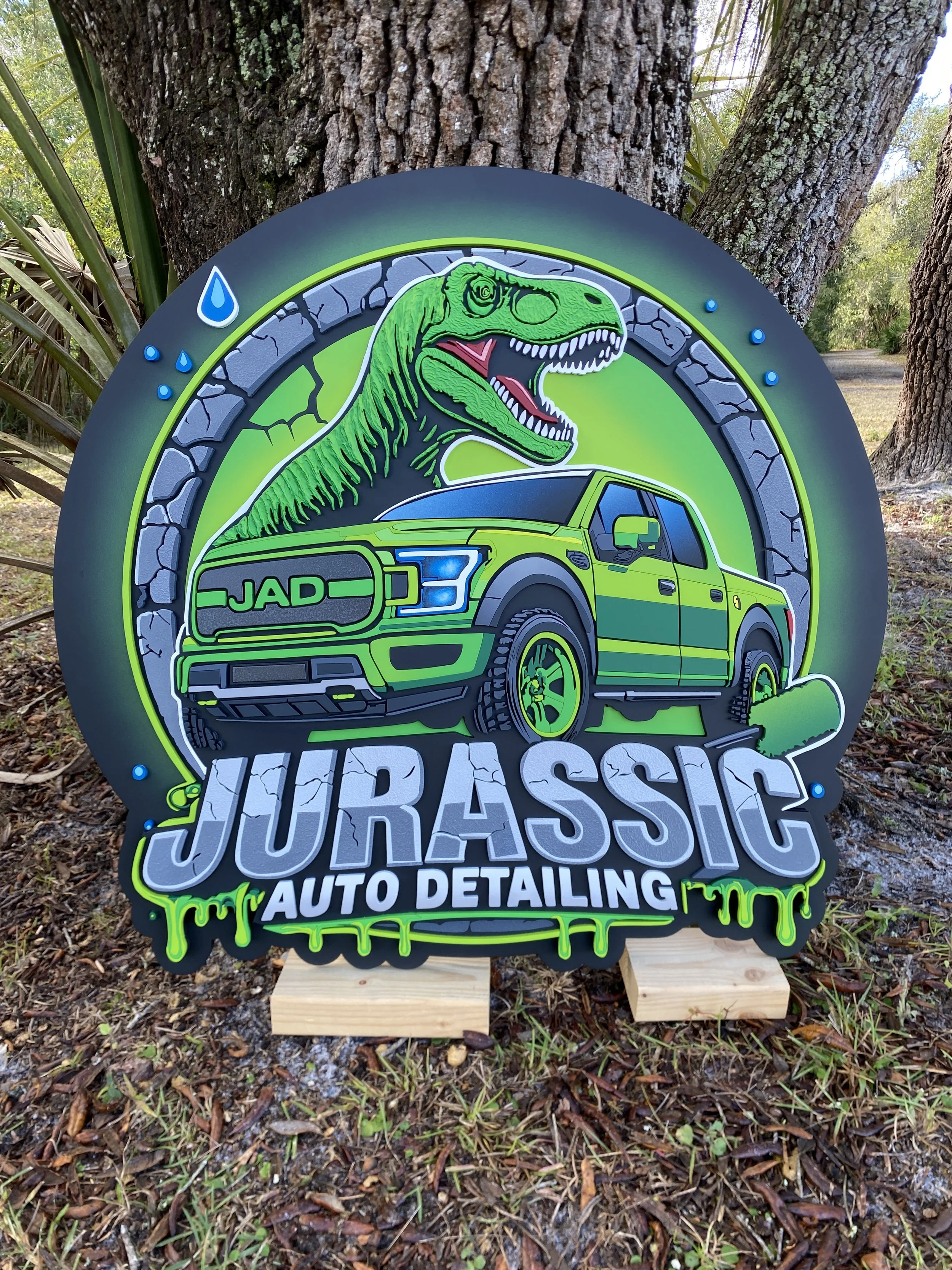 Custom 3D Wall Art | Interior Handcrafted Business Logo | Madylzie Designs