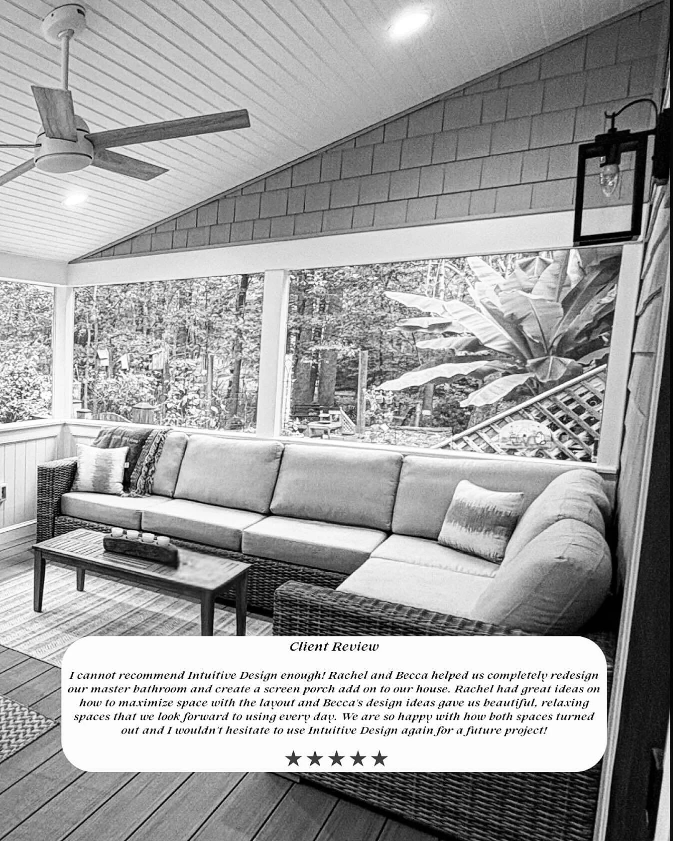 ✨ Kind words like these ✨

As a small business, we can&rsquo;t tell you enough how much reviews like this mean to us. We truly take every message to heart. 🤍

&ldquo;I cannot recommend Intuitive Design enough! Rachel and Becca helped us completely r