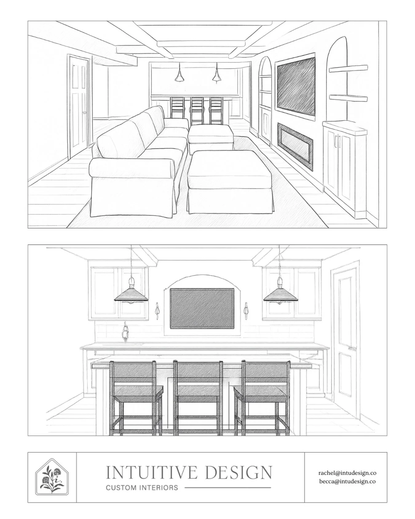 Basement, but make it beautiful🏌️