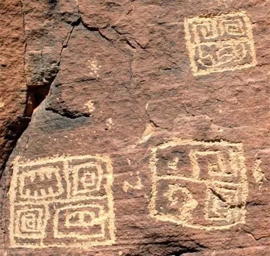 美国山崖发现中国3000年前汉字！ — 《北美之声》North American