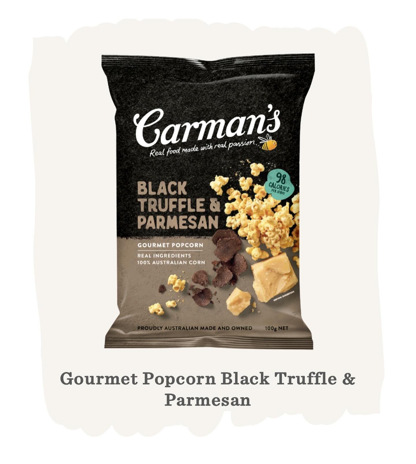 Keep an eye out for these new fun popcorn flavours. Available at Coles #carmanskitchen #snack #popcorn #newproduct