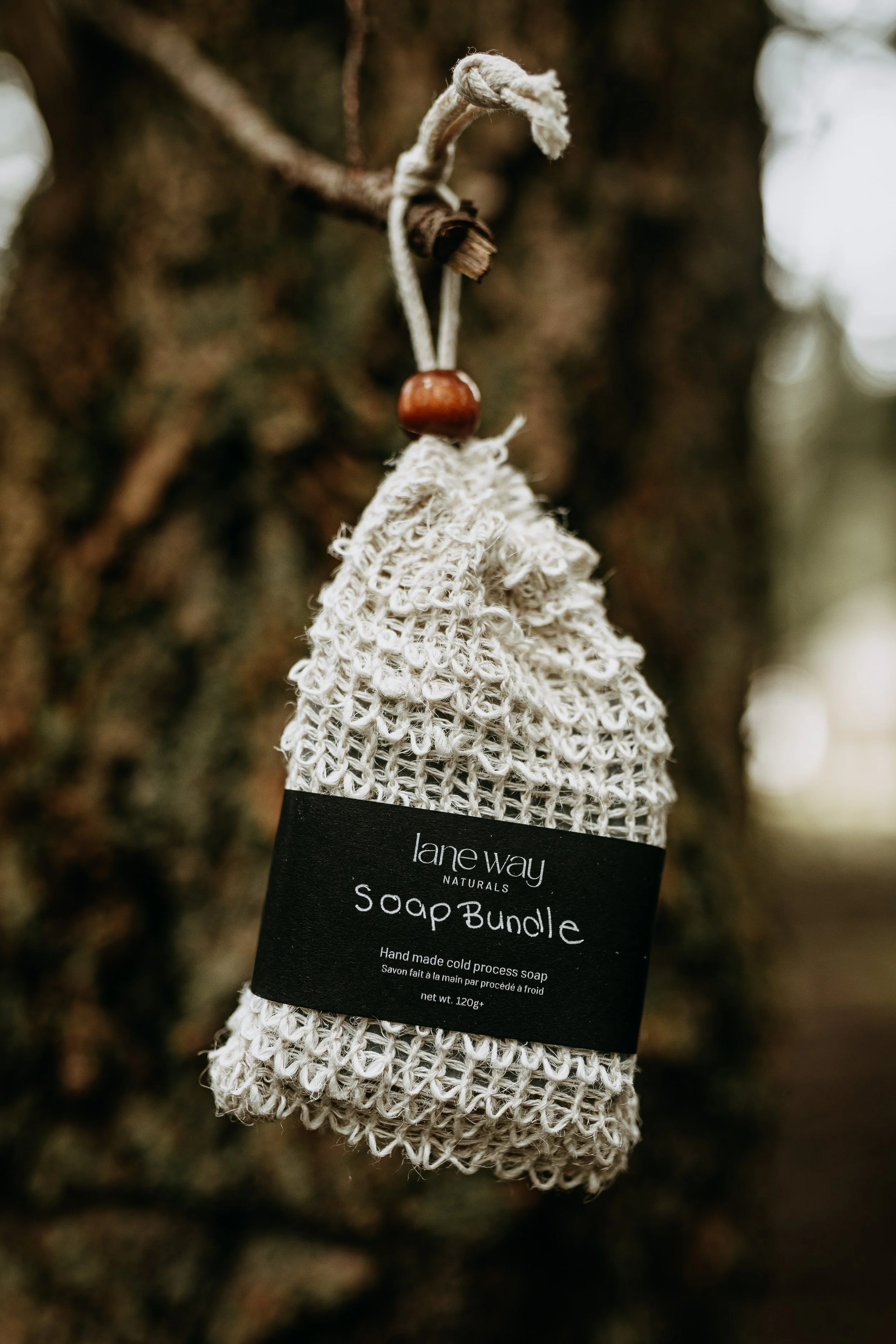 Soap Ends Bundle with Sisal Pouch