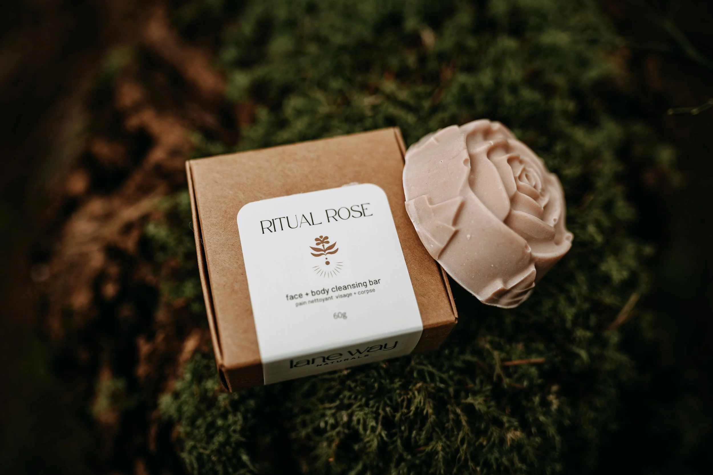 Ritual Rose Face and Body Cleansing Bar