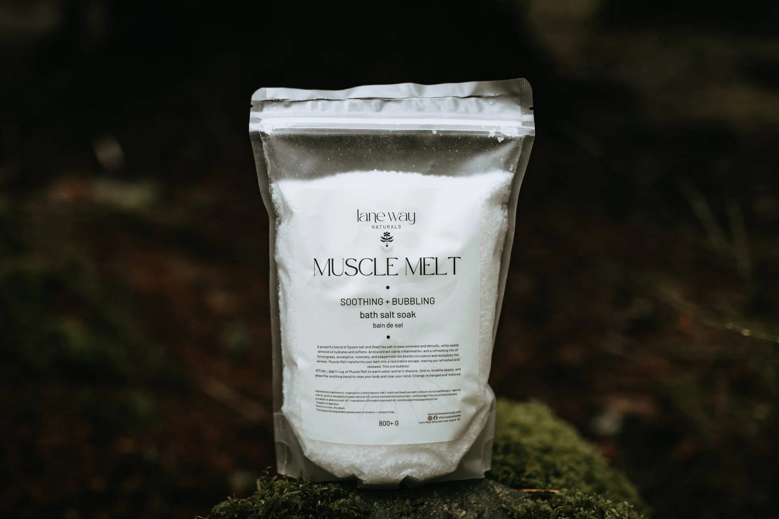 Muscle Melt Soothing + Bubbling Salt Soak