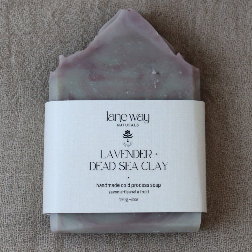 Lavender Dead Sea | Cold Process Soap Bar