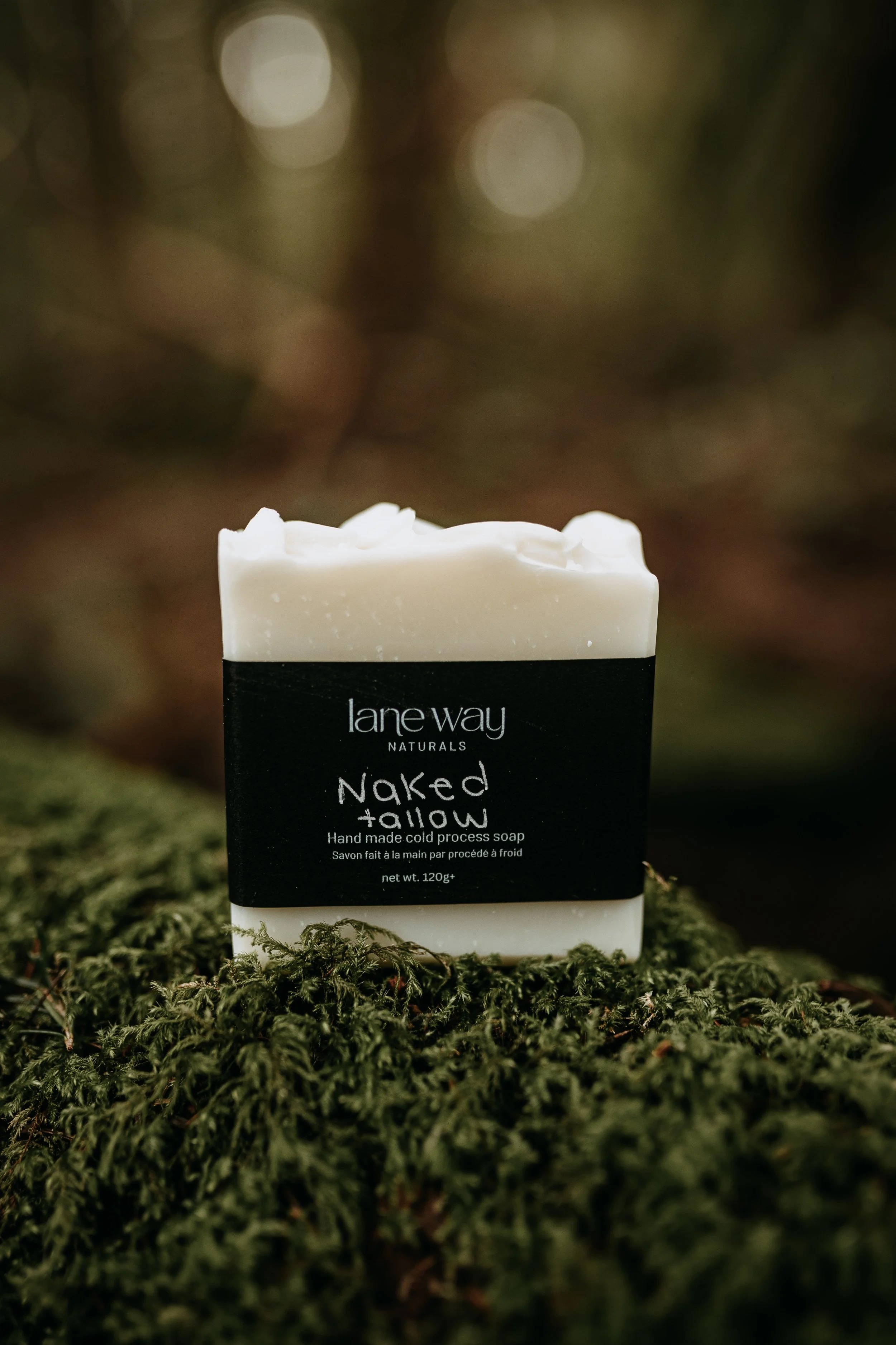 Naked (tallow) | Cold Process Soap Bar