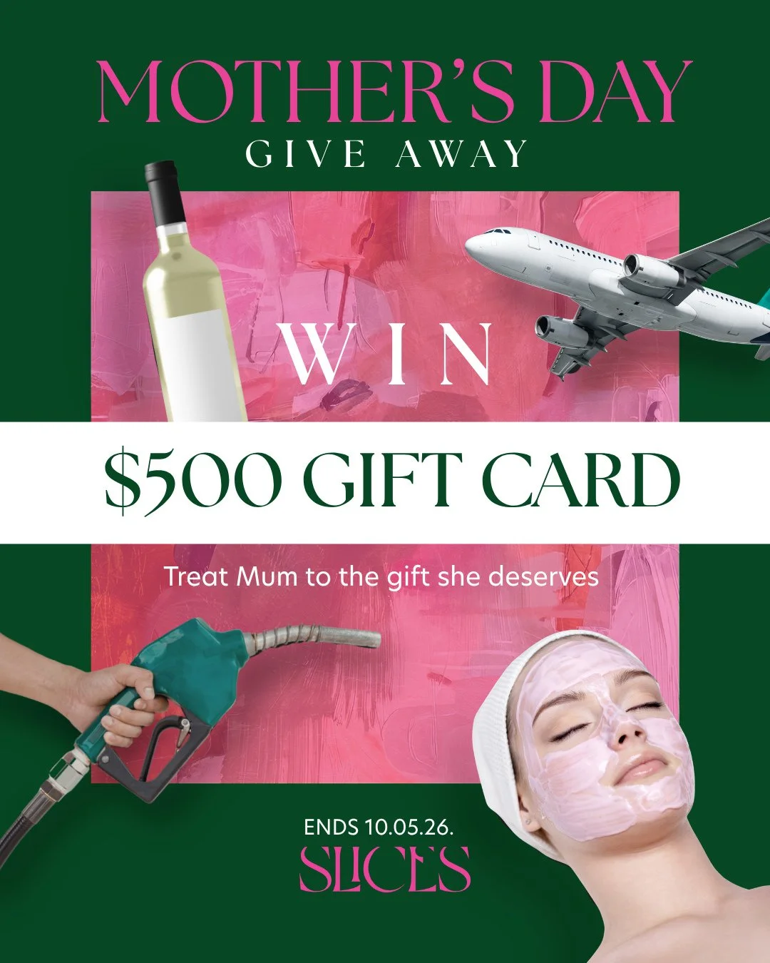 MOTHER&rsquo;S DAY GIVEAWAY 🩷⁠
⁠
To the ones who do it all, this one&rsquo;s for Mum.⁠
We&rsquo;re giving one lucky winner a $500 Visa gift card, something to spoil the mother figure in your life, or to enjoy for yourself.⁠
⁠
How to enter:⁠
1. Follo