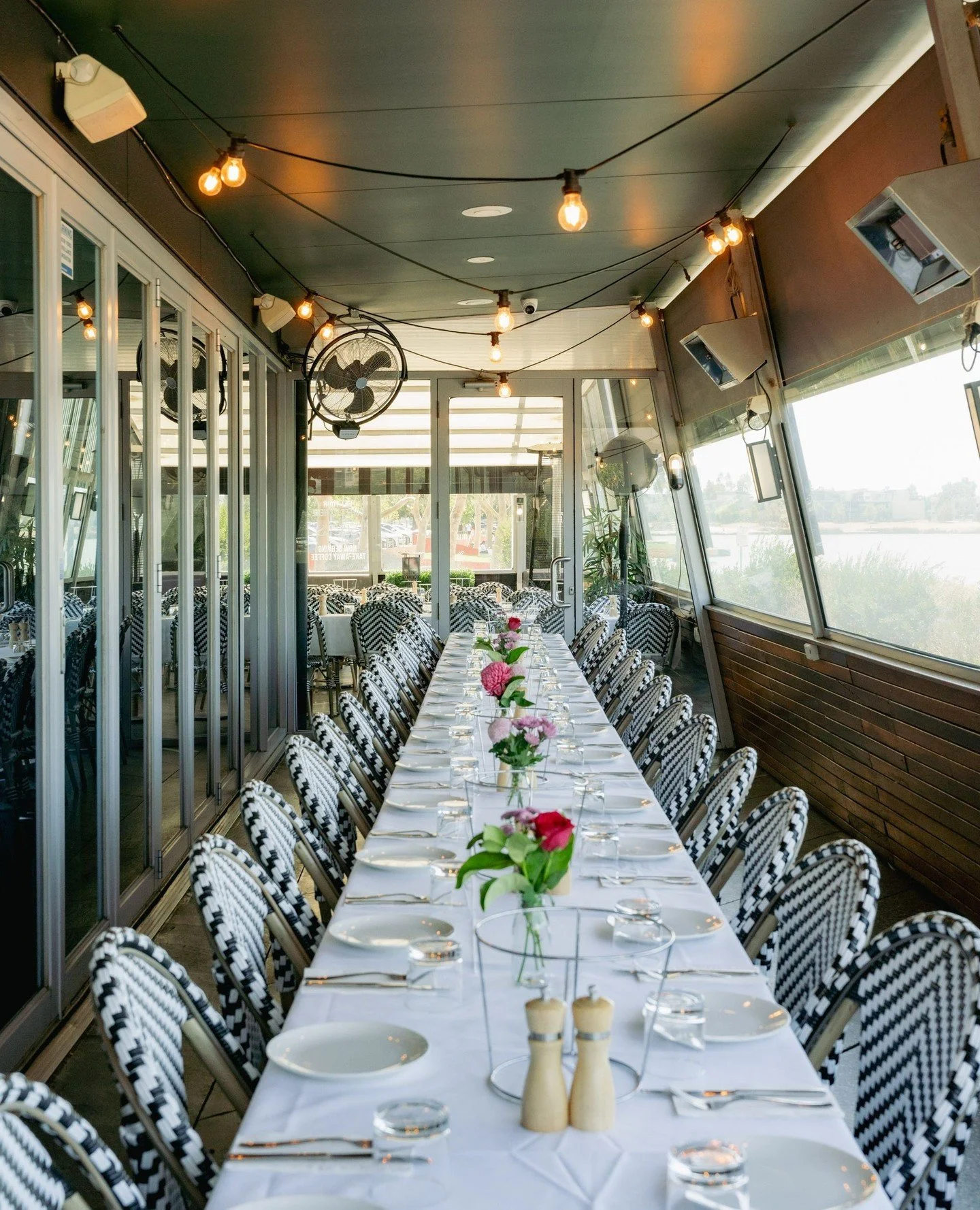 Overlooking the serenity of Caroline Springs Lake, this space offers a relaxed setting for smaller gatherings, seating up to 32 guests or 40 standing.⁠
⁠
Book it for your next event via the link in bio.