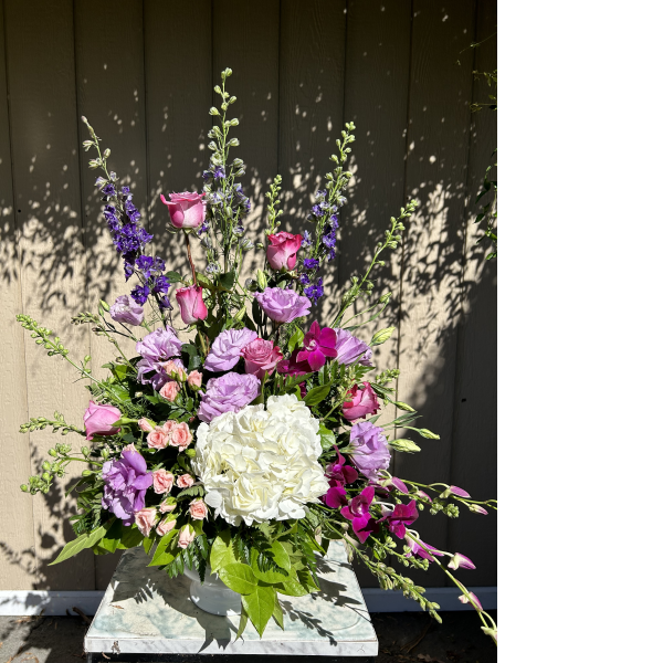 Floral Tribute Sympathy Arrangement — Fremont Flowers