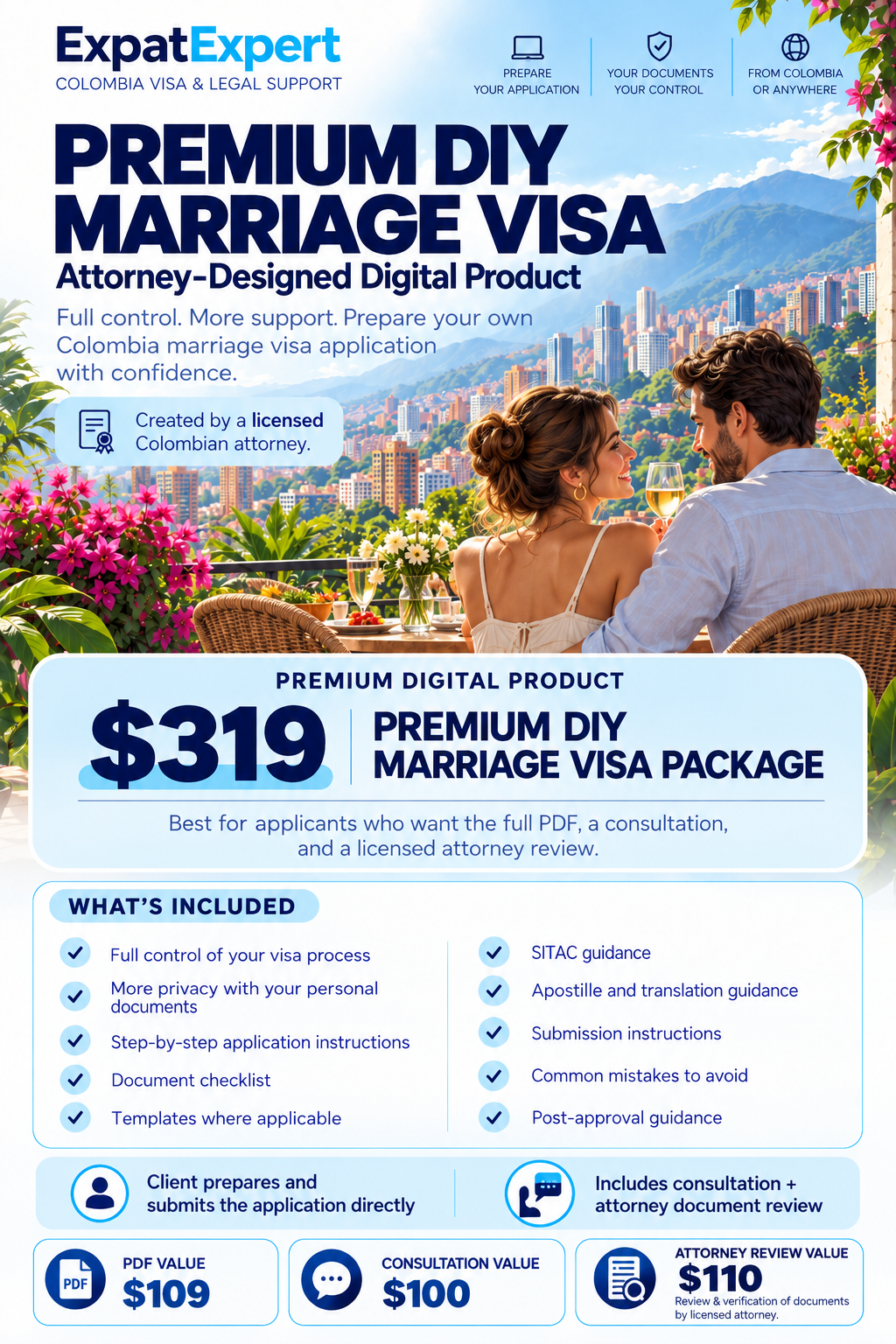 Marriage Visa | Premium DIY Package