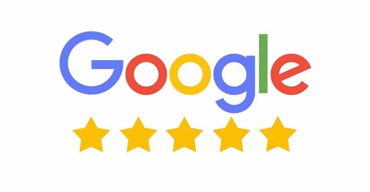 Google 5-star rating badge for Expat Expert client reviews