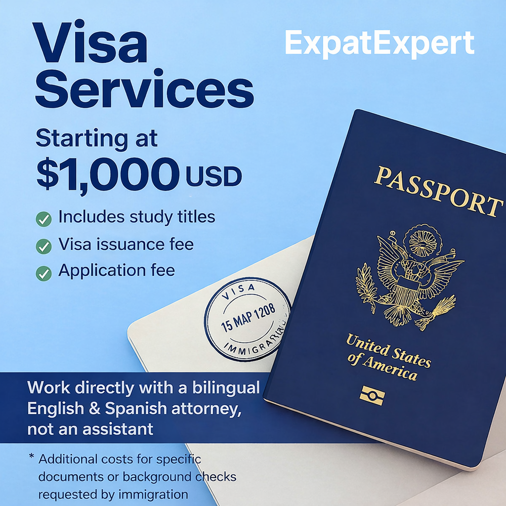 Colombia Visa Services with Direct Attorney Support