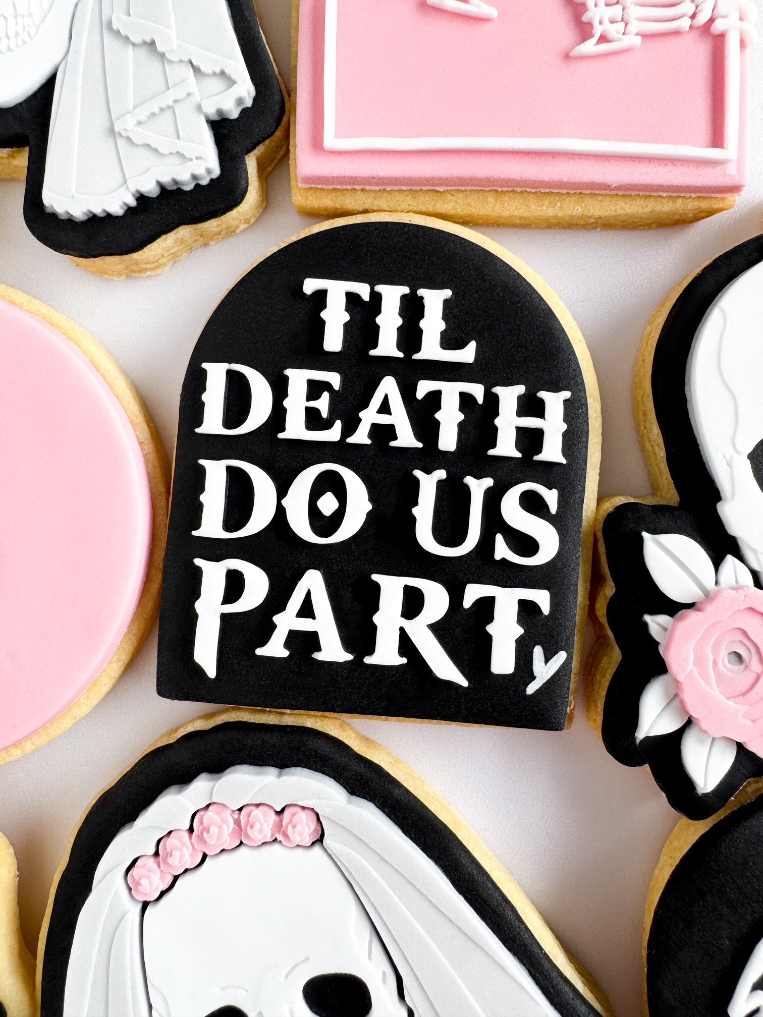 Til Death Do Us Part Cookie Stamp & Cutter