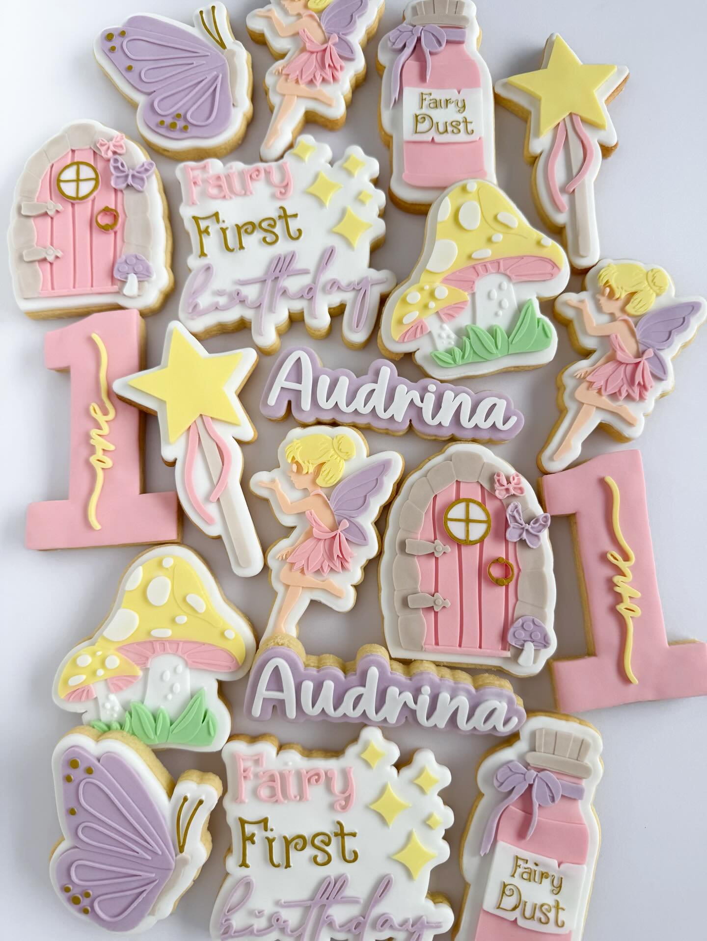 Audrina&rsquo;s fairy 1st birthday 🩷🧚🏻&zwj;♀️