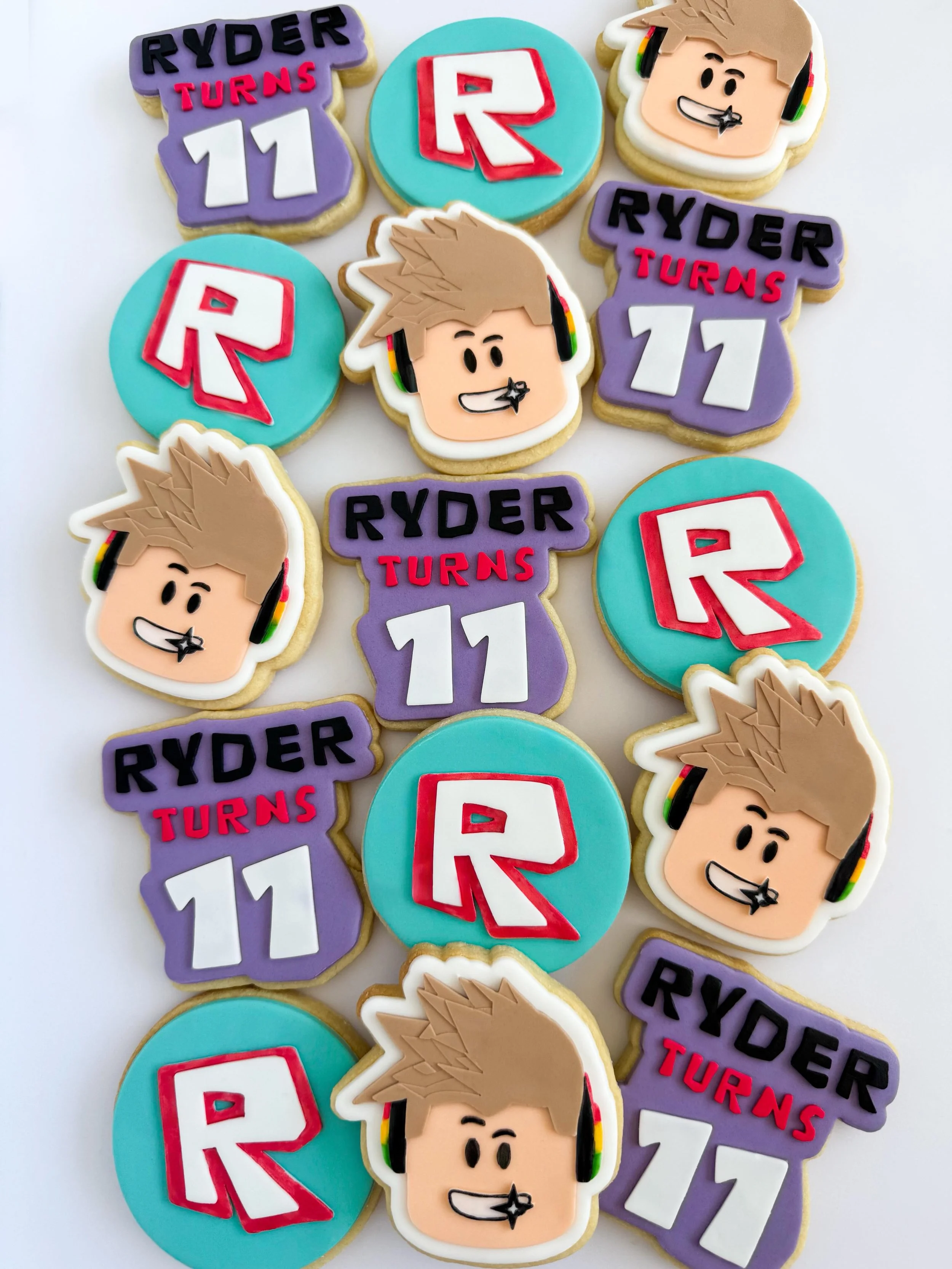 Ryder turns 11 👾

Been a bit slack with my cookie posts lately but I&rsquo;m still here and still baking! May-July bookings are open so head to my website to place an order if you&rsquo;re after cookies 💜

Cookie package: DELUXE