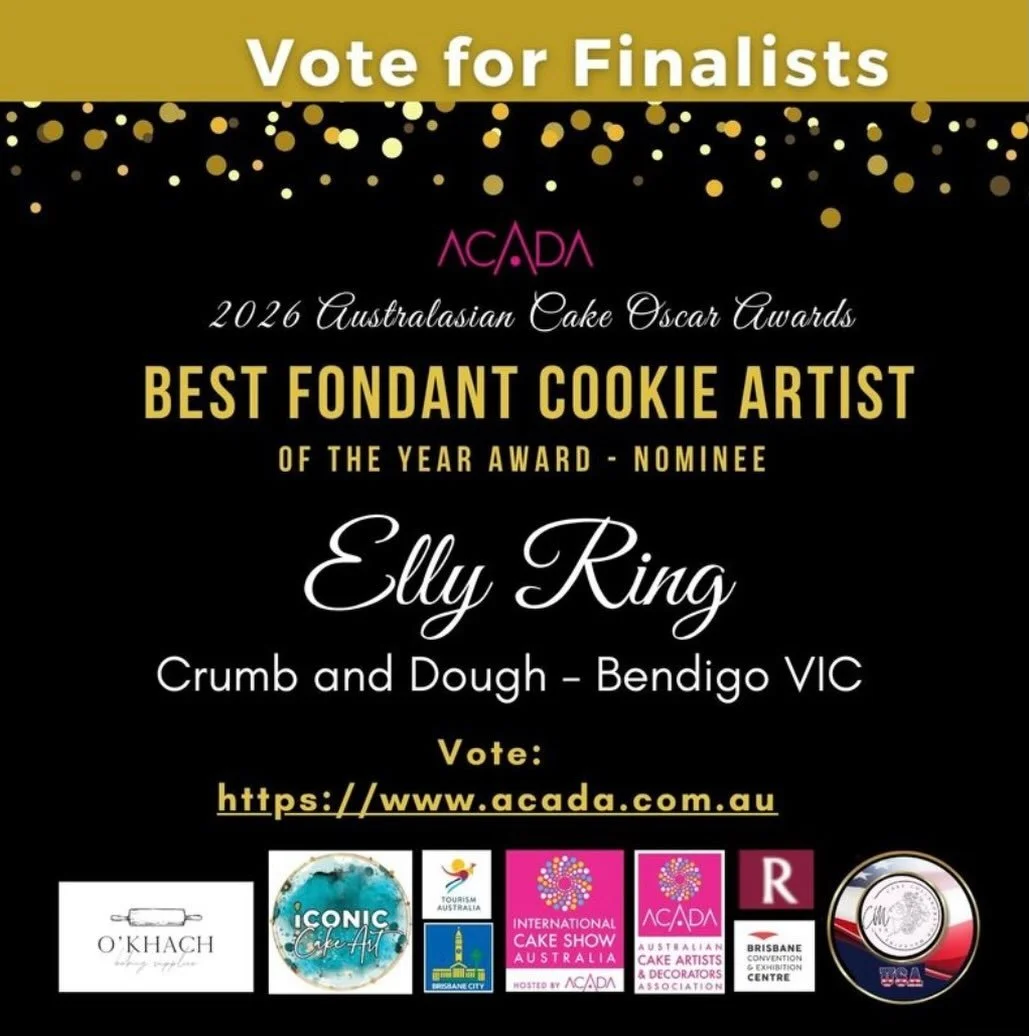 How lovely it is to be recognized for the work that I do, and what an honour to be nominated and have my name listed alongside sooo many other incredibly talented bakers 🫶🏻

So many deserving women nominated with so many different decorating styles