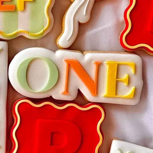 ONE Capitals Cookie Stamp & Cutter