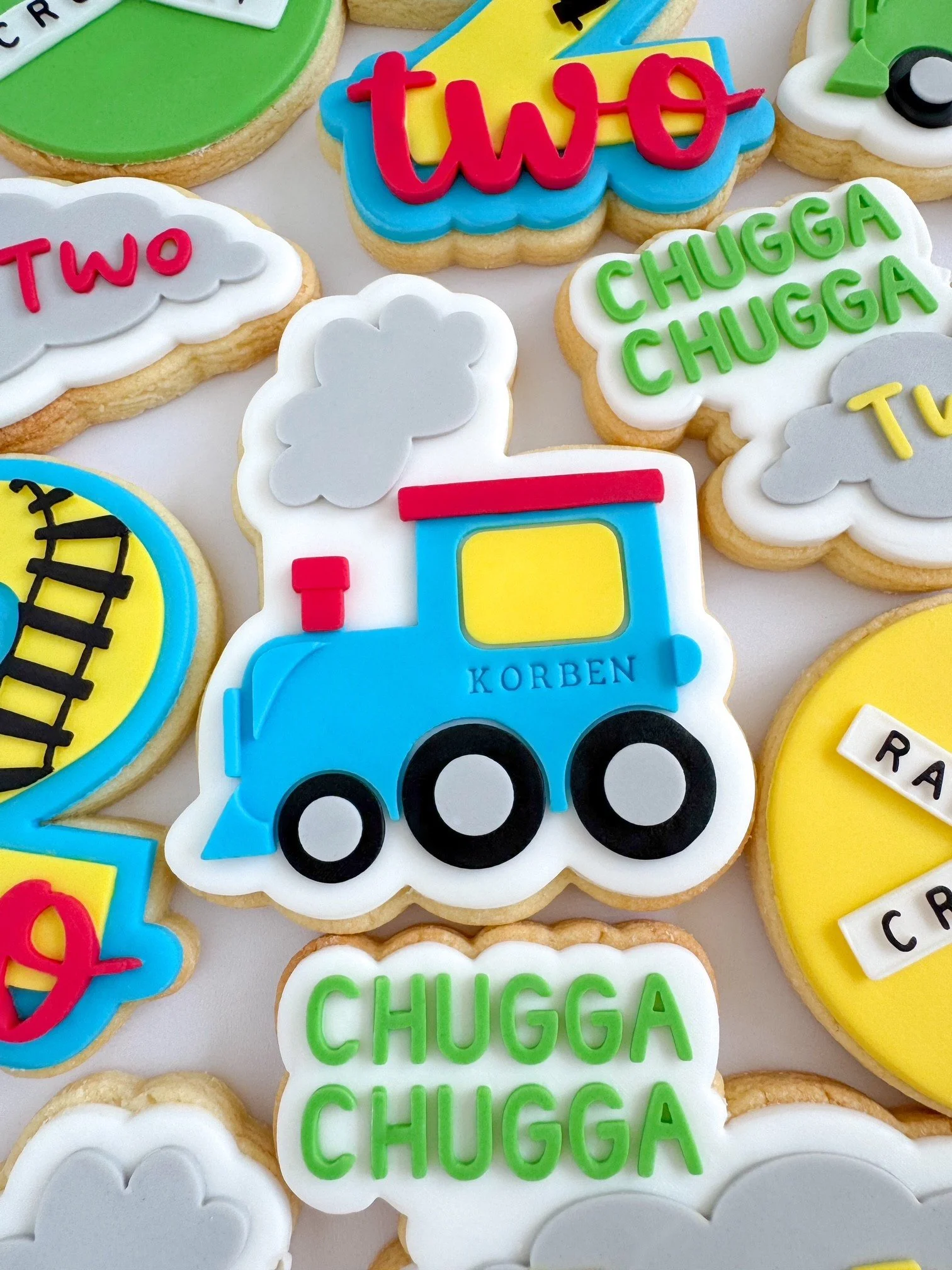 Train Cookie Stamp & Cutter