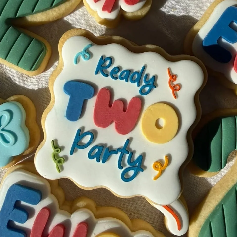 Ready TWO Party Cookie Stamp & Cutter
