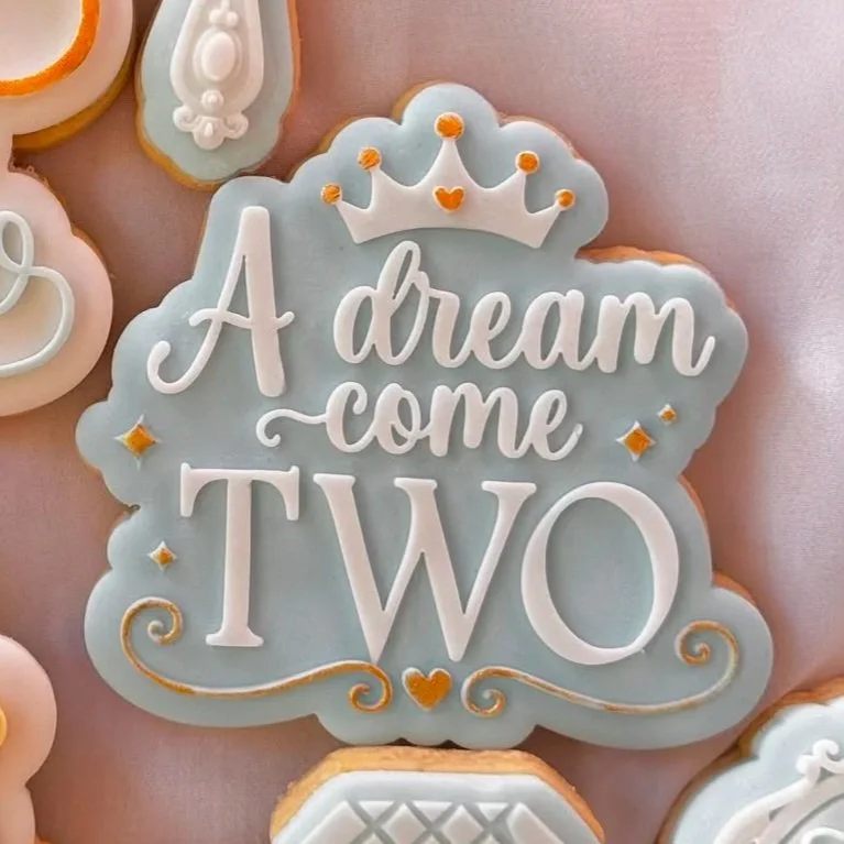 A Dream Come TWO Cookie Stamp & Cutter