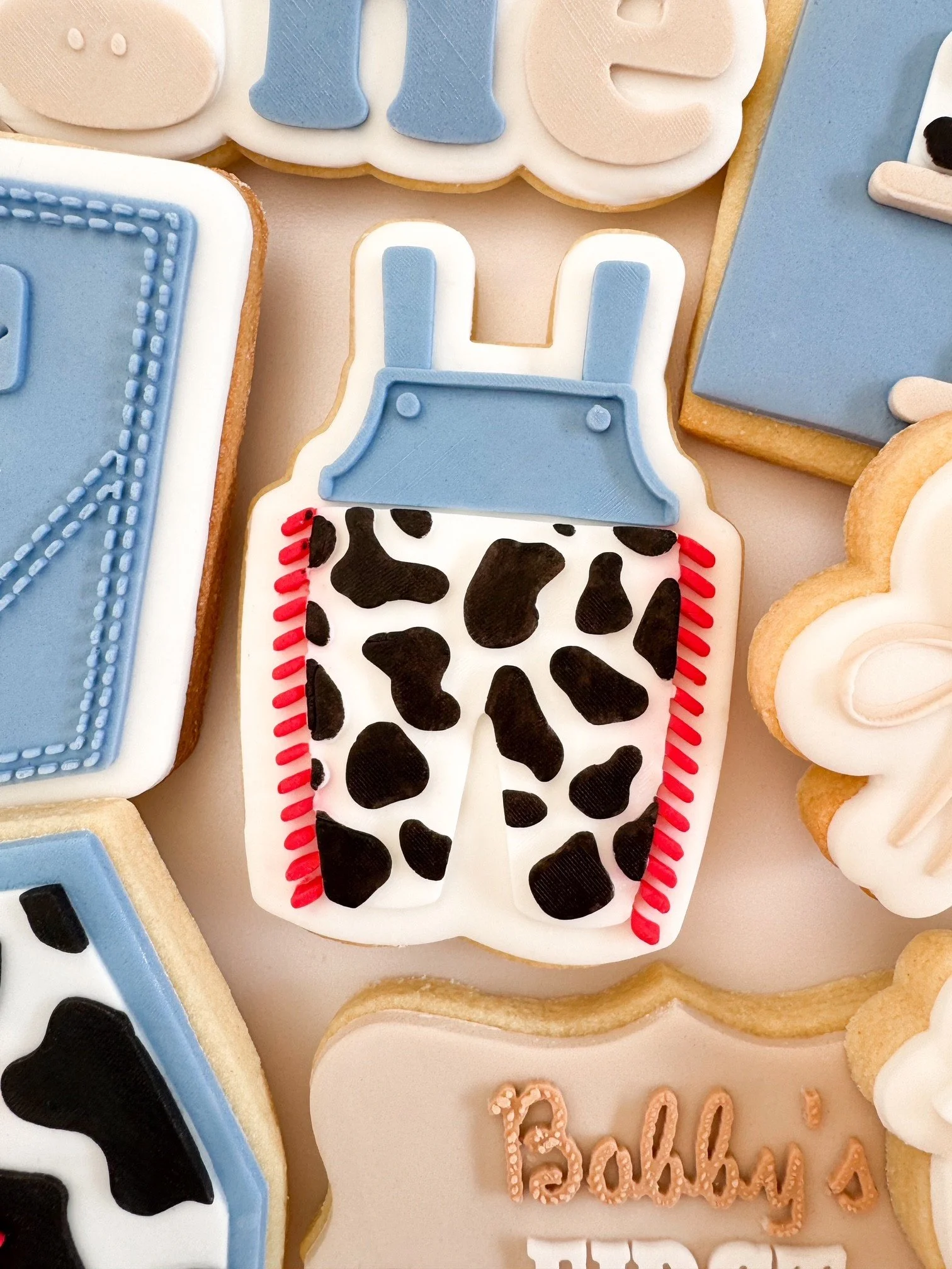 Baby Cowboy Chaps Cookie Stamp & Cutter