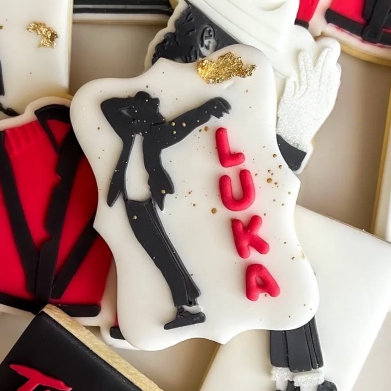 Michael Jackson Silhouette Stamp & Cutter