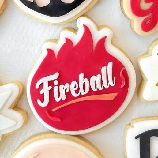 Fireball Cookie Stamp & Cutter