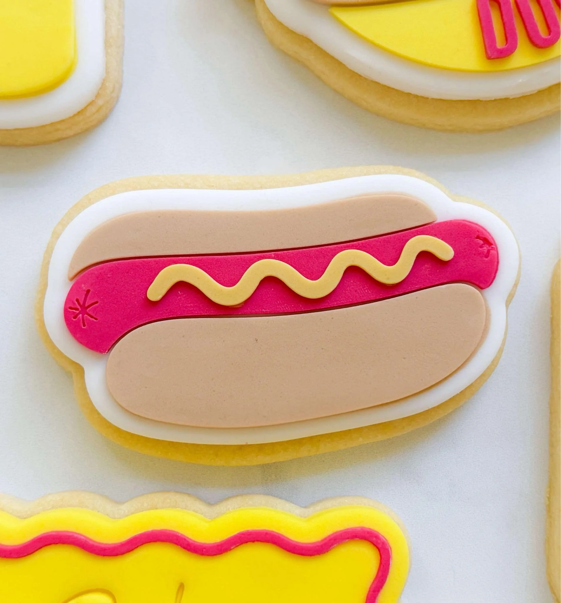 Hot Dog Cookie Stamp & Cutter