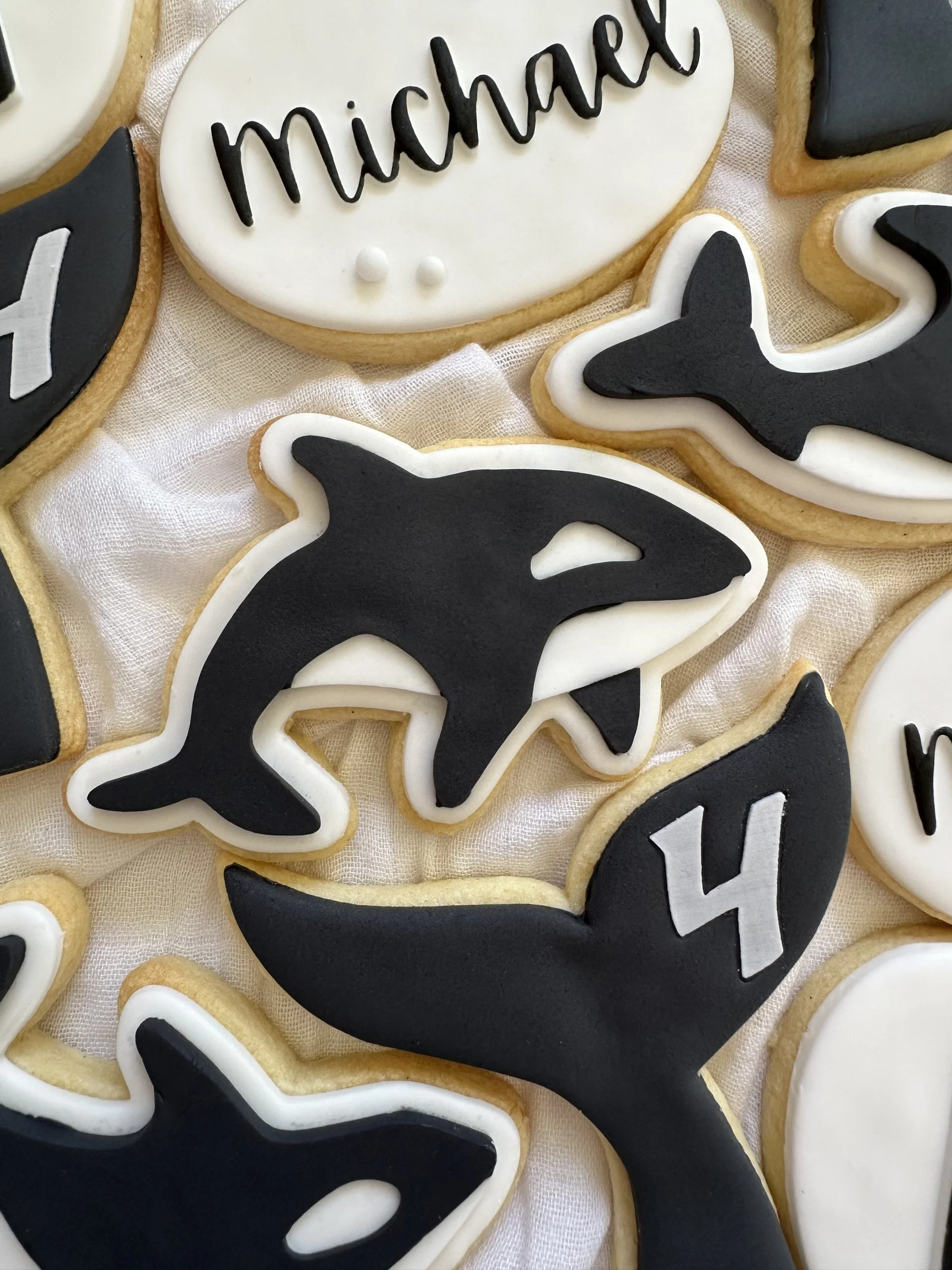 Orca Whale Cookie Stamp & Cutter