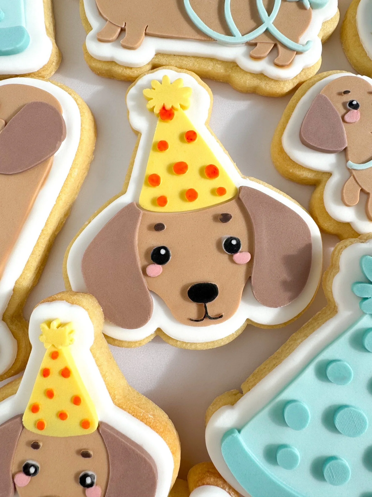 Dachshund Sausage Dog with Party Hat.jpg