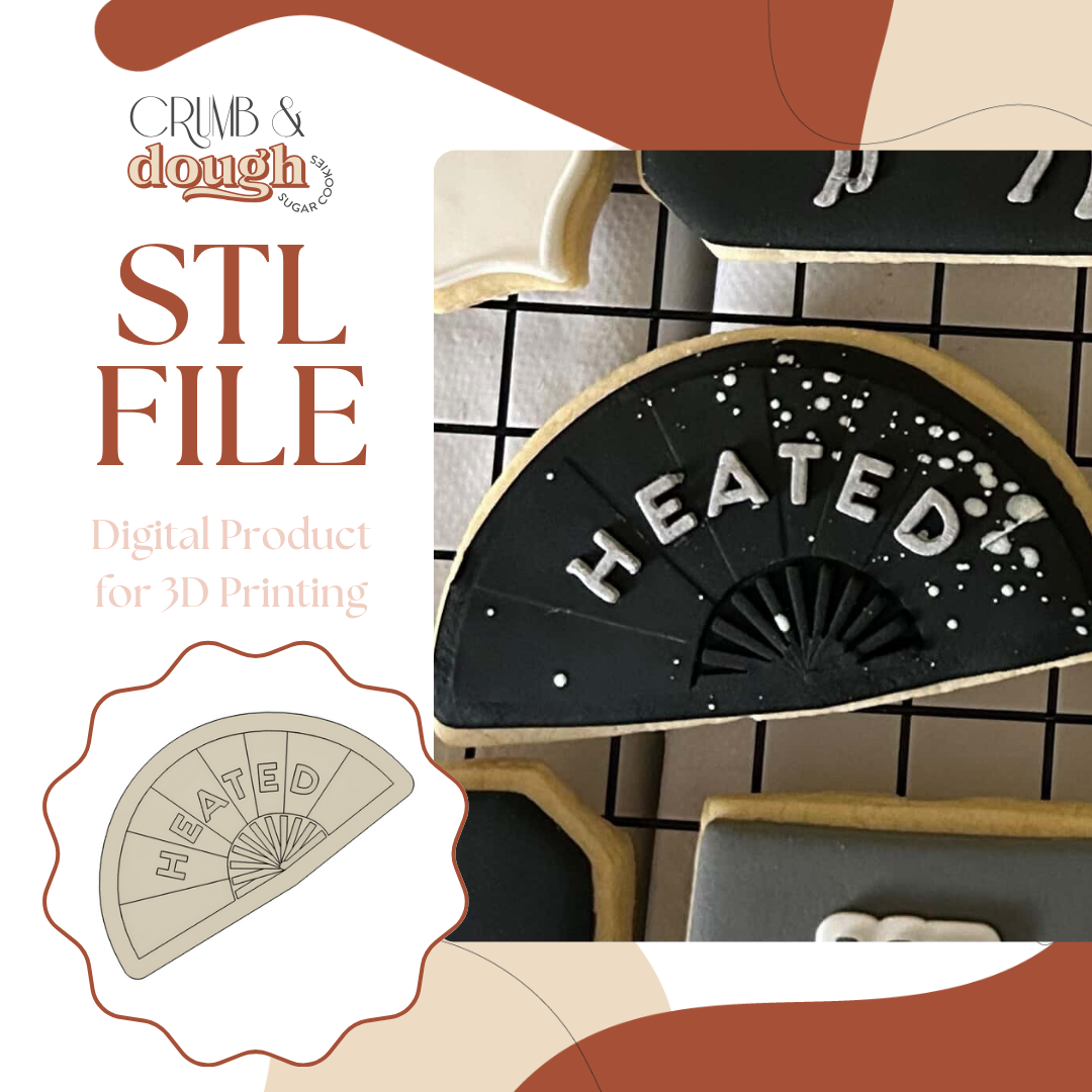 Beyonce HEATED Fan Cookie Stamp & Cutter STL File