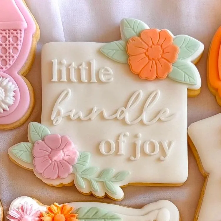 Little Bundle of Joy Cookie Stamp & Cutter