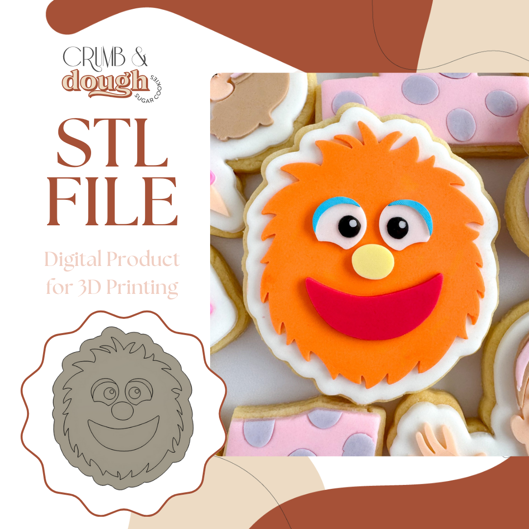 Ms Rachel Herbie Cookie Stamp & Cutter STL File