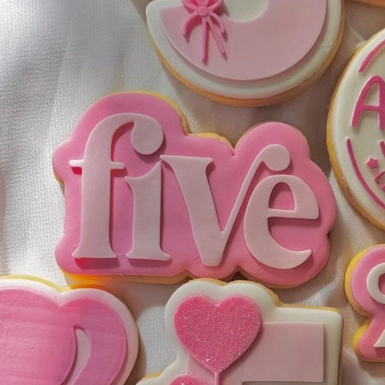 Five Cookie Stamp & Cutter