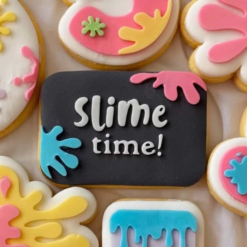 Slime Time Cookie Stamp & Cutter