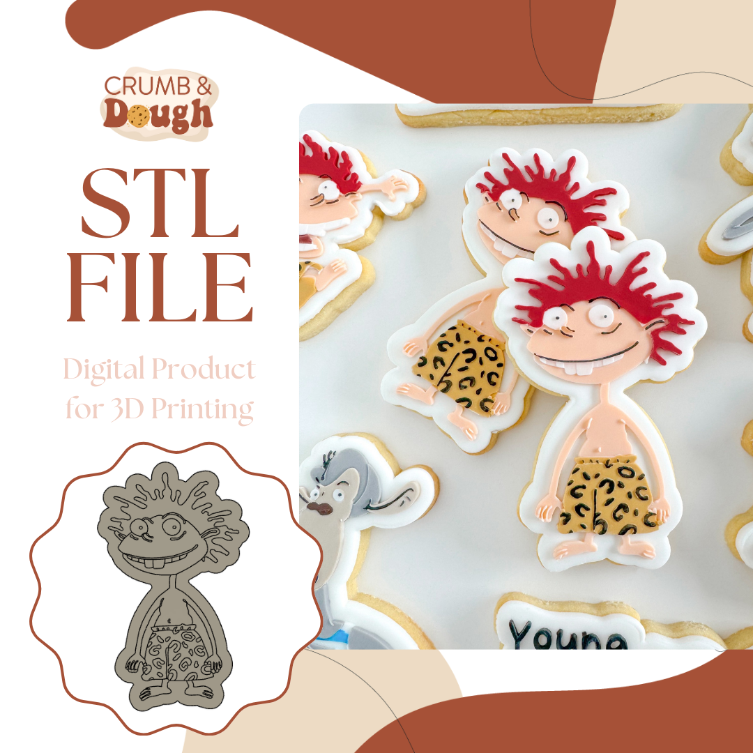 Donnie Cookie Stamp & Cutter STL File