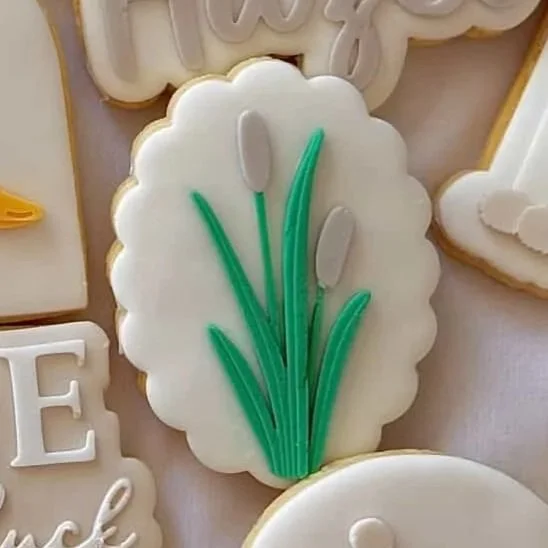 Reeds Cookie Stamp & Cutter