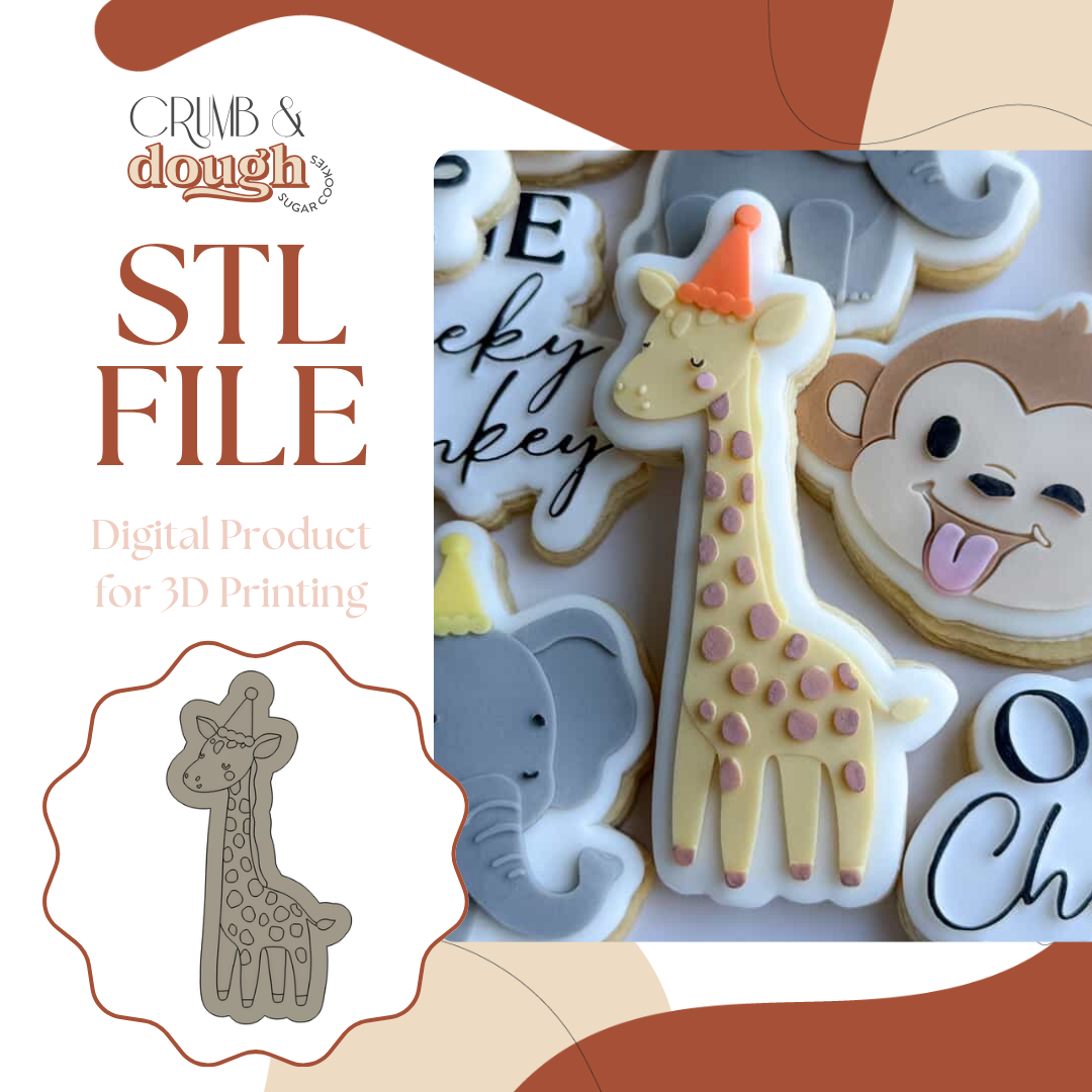 Giraffe with Party Hat.png