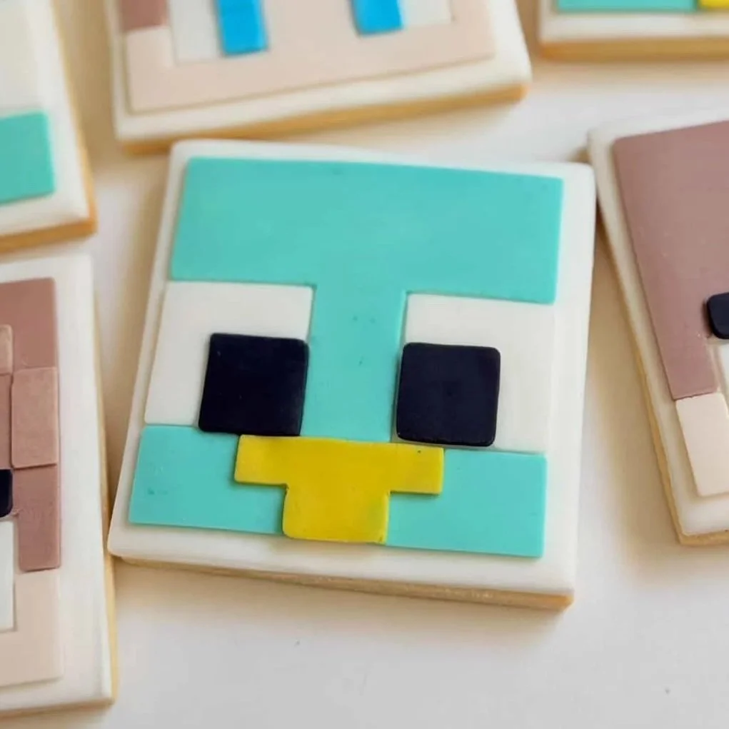 Minecraft Milo Cookie Stamp & Cutter