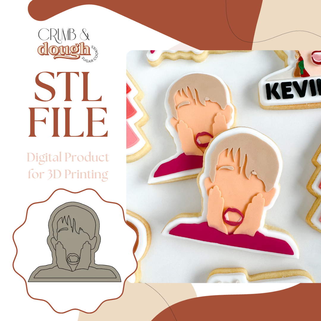 Kevin Cookie Stamp & Cutter STL File