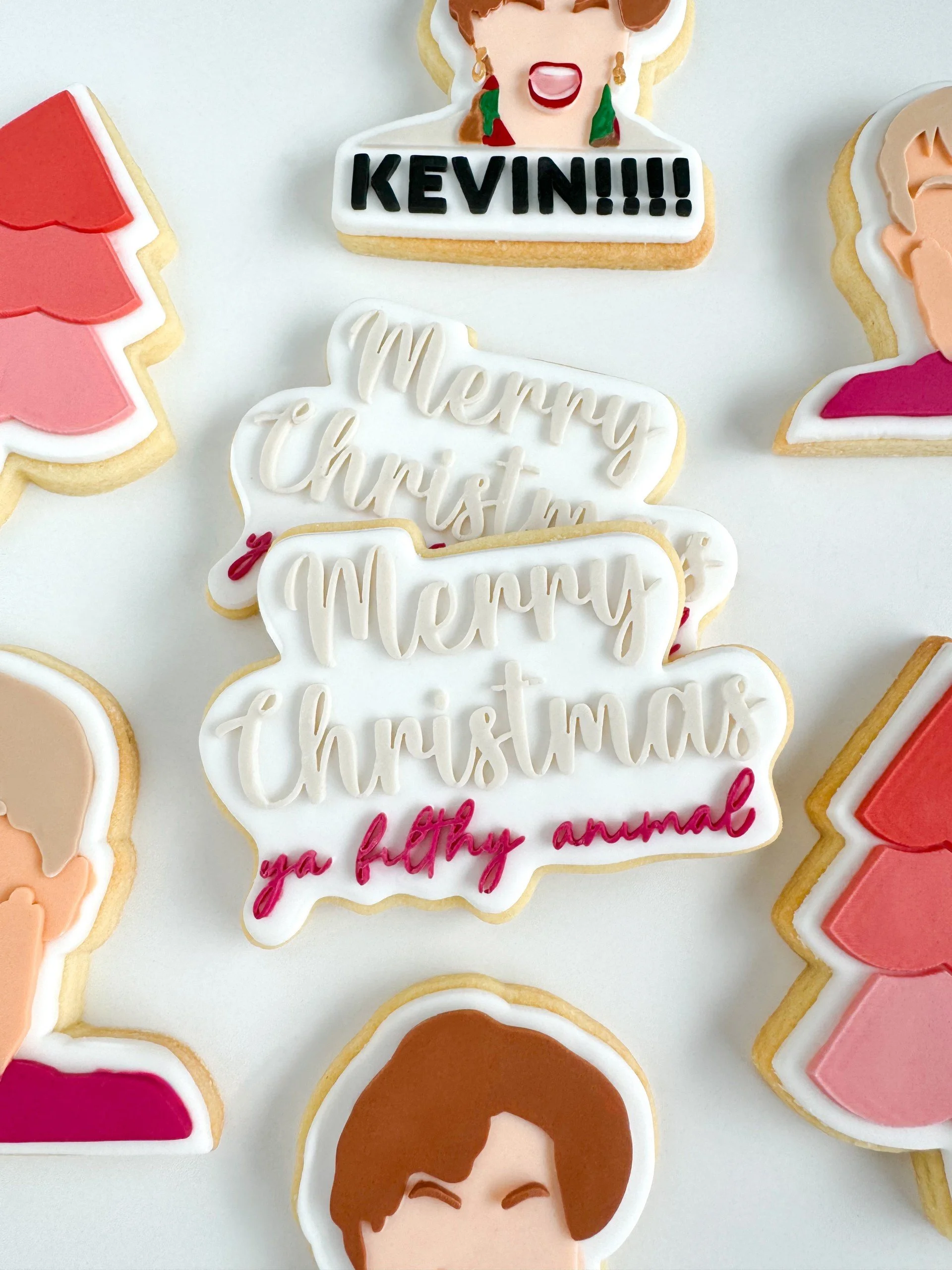 Merry Christmas Ya Filthy Animal Cookie Stamp & Cutter