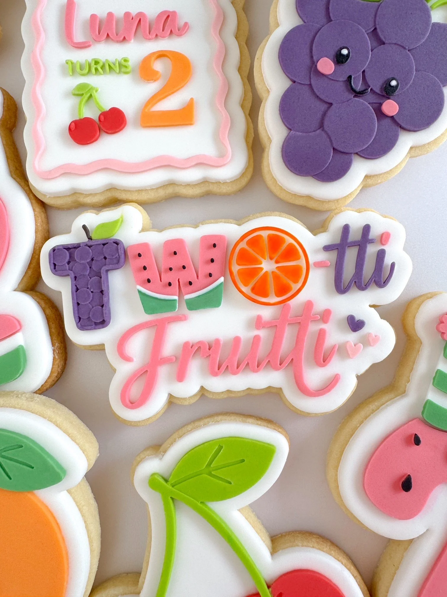 Two-tti Fruitti Cookie Stamp & Cutter
