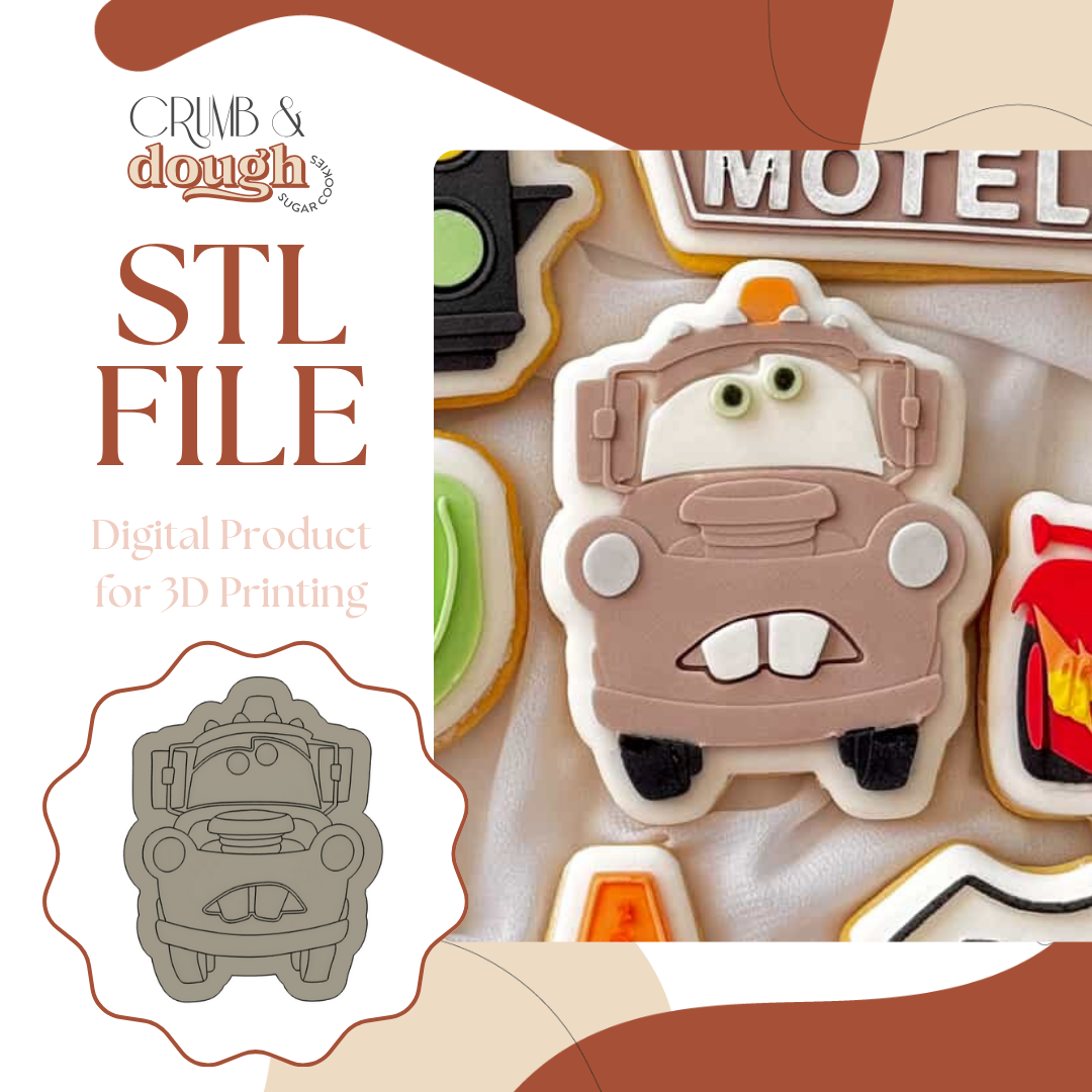 Mater Cookie Stamp & Cutter STL File
