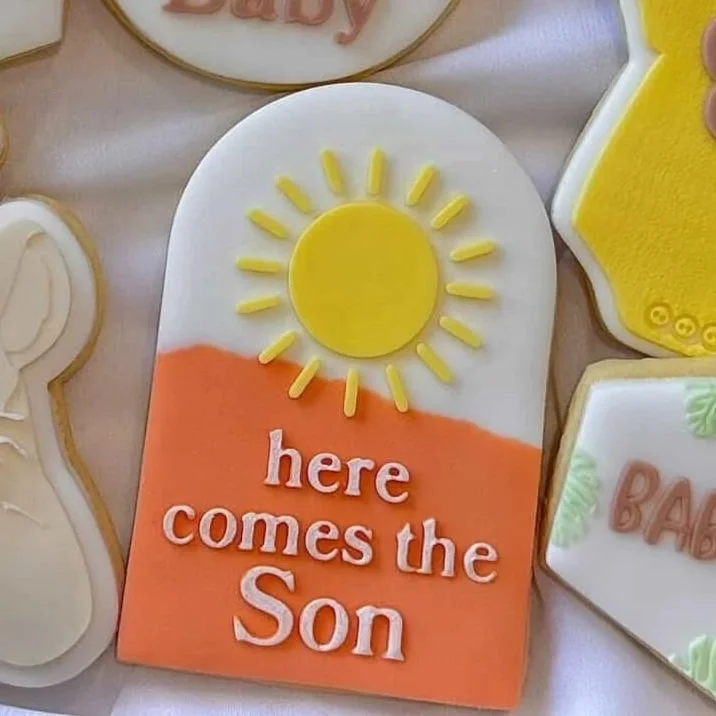 Here Comes the Son Arch Cookie Stamp & Cutter