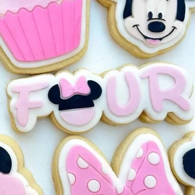 Minnie FOUR Stamp & Cutter