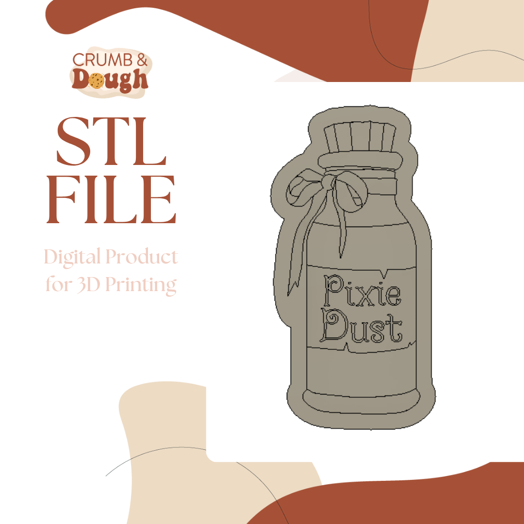 Pixie Dust Stamp & Cutter STL File