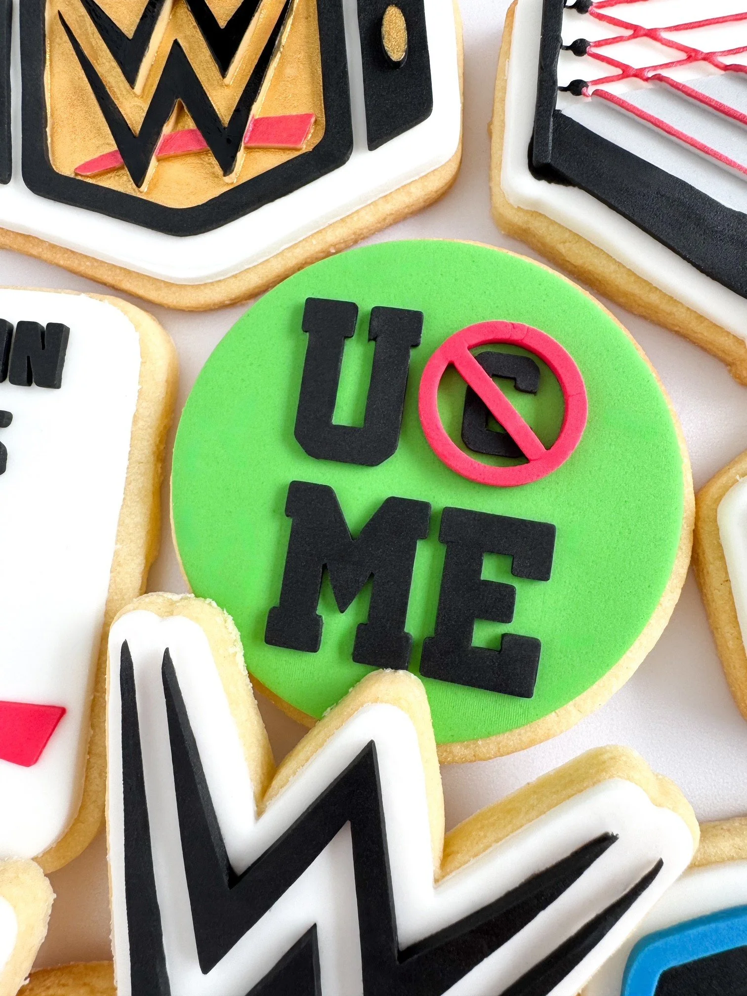 WWE John Cena You Can't See Me Cookie Stamp & Cutter