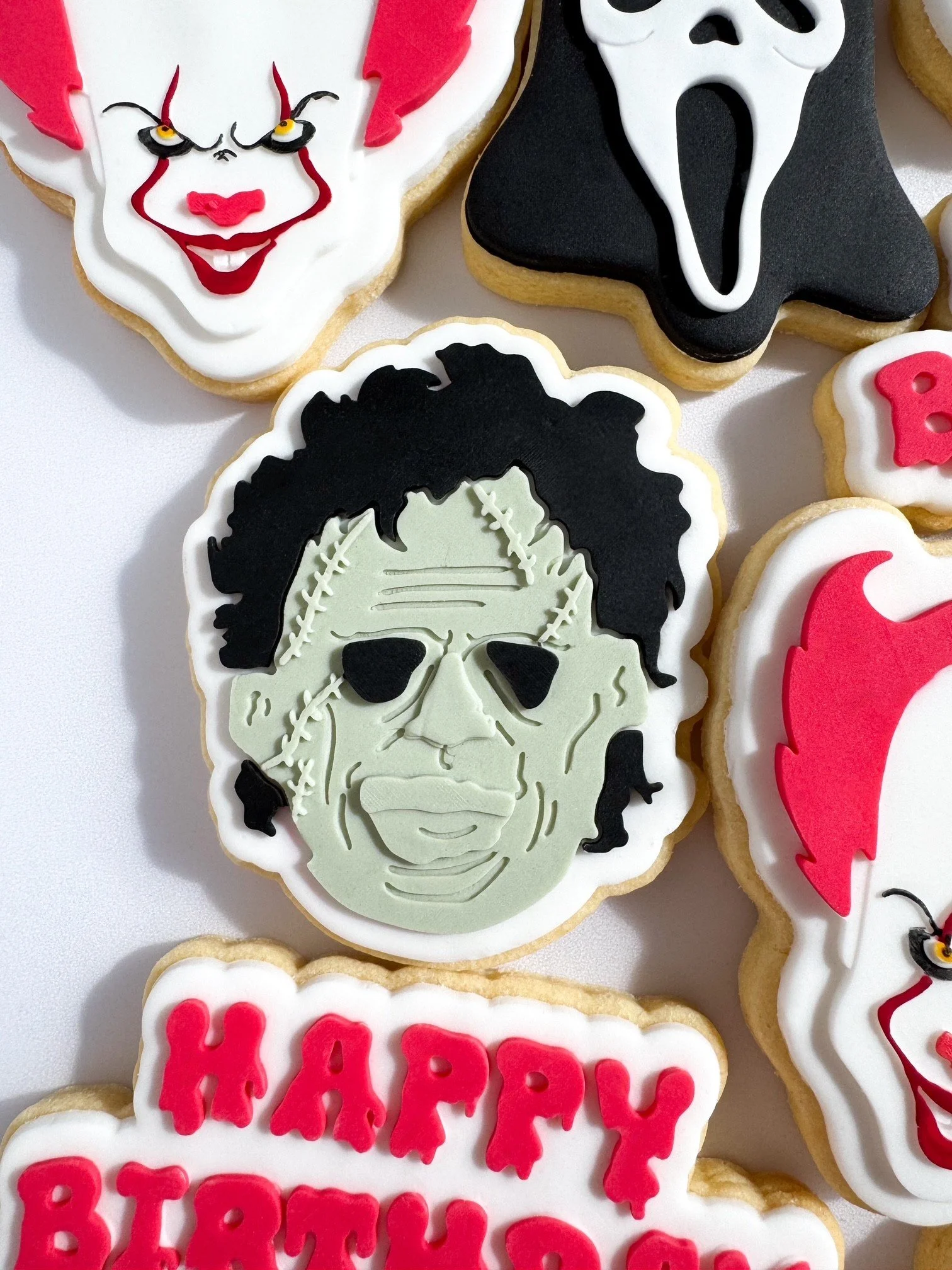 Leatherface Cookie Stamp & Cutter