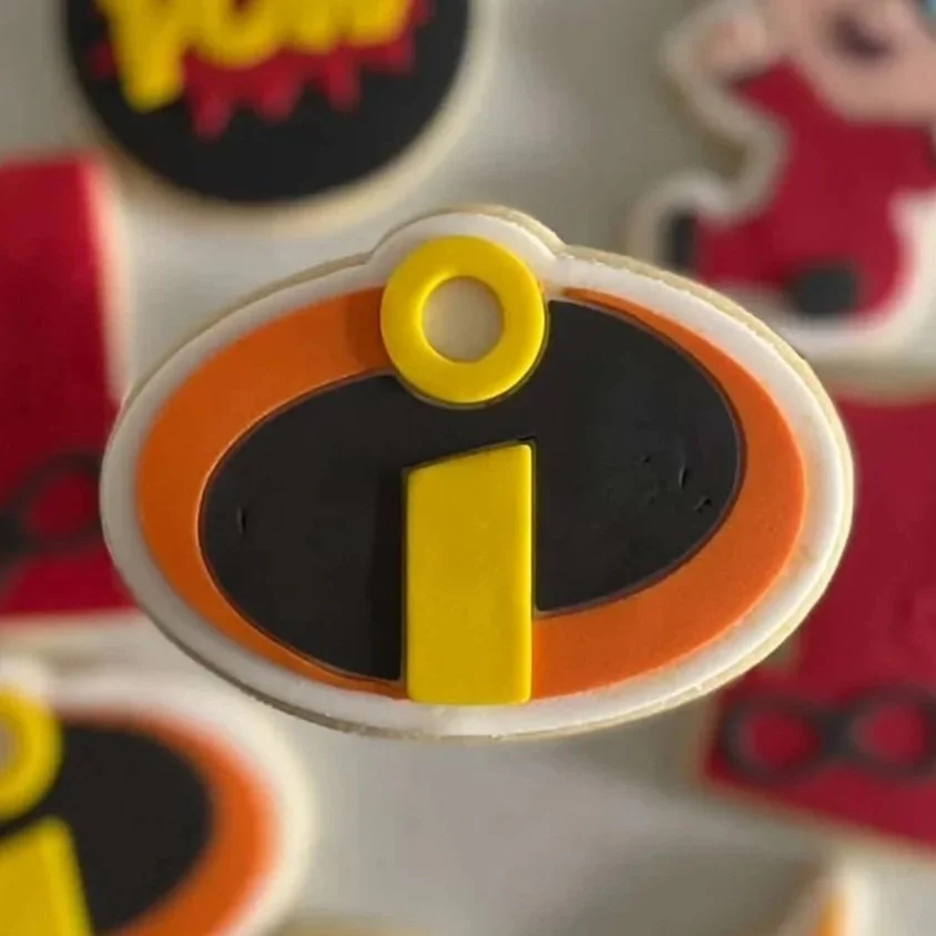 The Incredibles Logo Cookie Stamp & Cutter