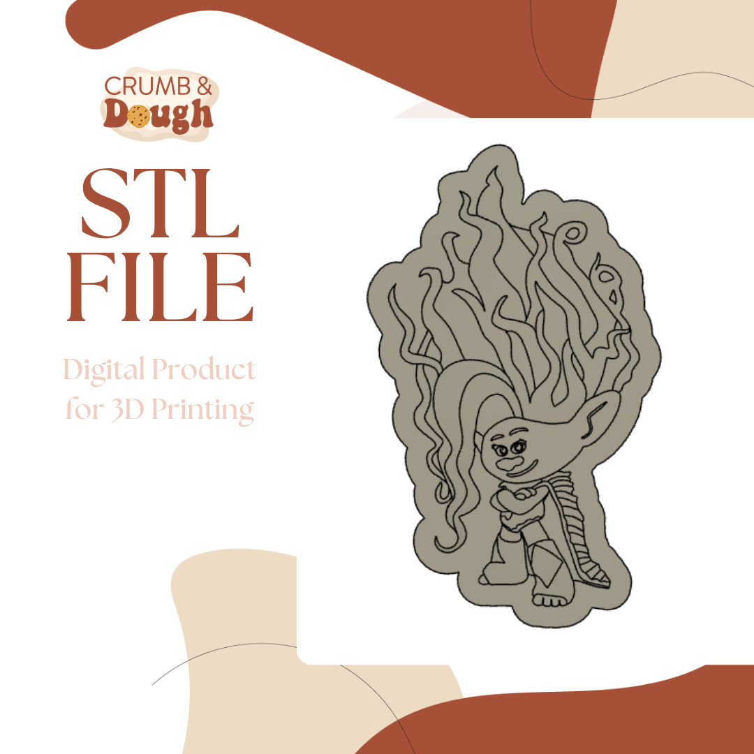 Viva Cookie Stamp & Cutter STL File